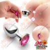 Plug anal mediano en acero inoxidable