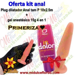 Diapositiva115 Kit dilatador más anestésico anal
