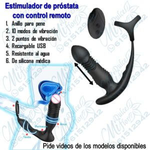 Diapositiva117 Estimulador de próstata con vibración y control remoto