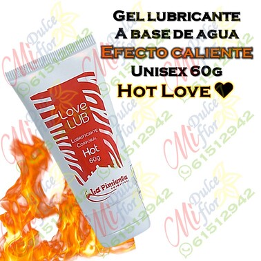Lubricante efecto caliente