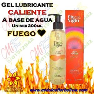 Gel lubricante caliente 200ml