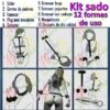 Kit sado de lujo 12 formas de uso