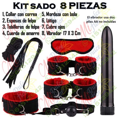 Kit sado 8 piezas