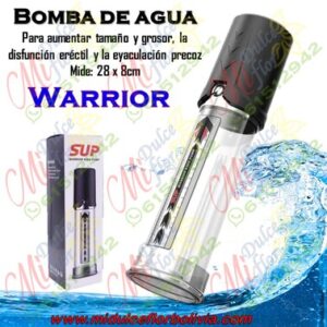 Bomba de agua para agrandar el pene
