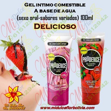 Lubricante Prudence comestible