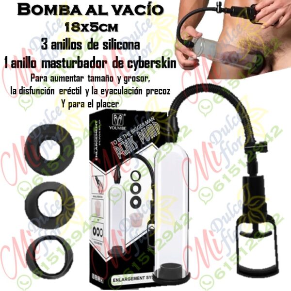 Bomba al vacío masturbadora