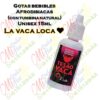 Gotas bebibles afrodisiacas unisex vaca loca