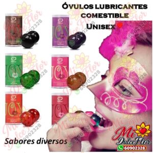 Óvulos lubricantes comestibles