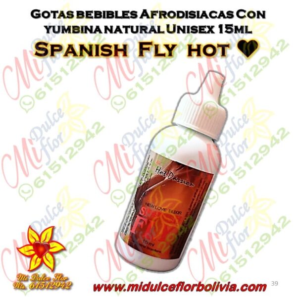 Gotas bebibles afrodisiacas unisex spanish fly