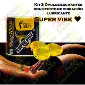 Óvulos excitantes con efecto de vibración