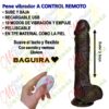Pene vibrador A CONTROL REMOTO