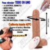 Diapositiva506 Pene vibrador TODO EN UNO con control