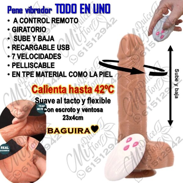 Diapositiva506 Pene vibrador TODO EN UNO con control