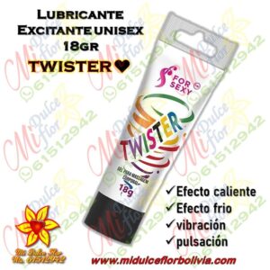 Lubricante excitante unisex Twister