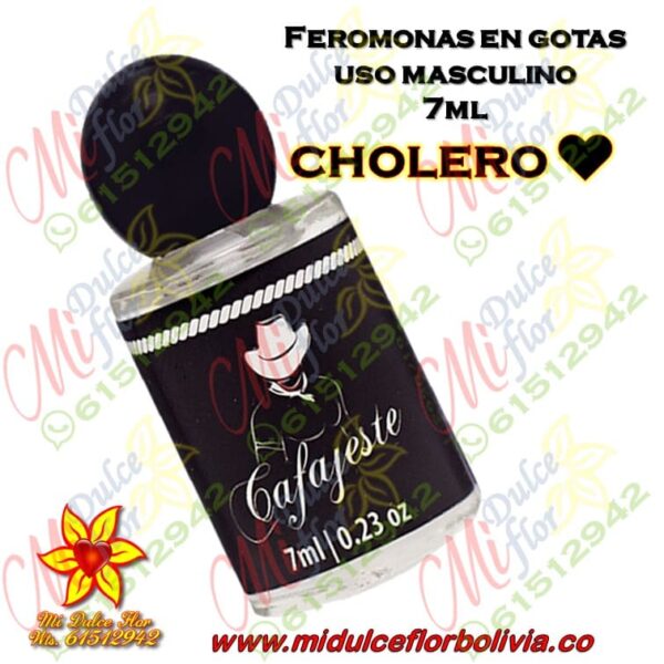 Feromonas en gotas masculinas