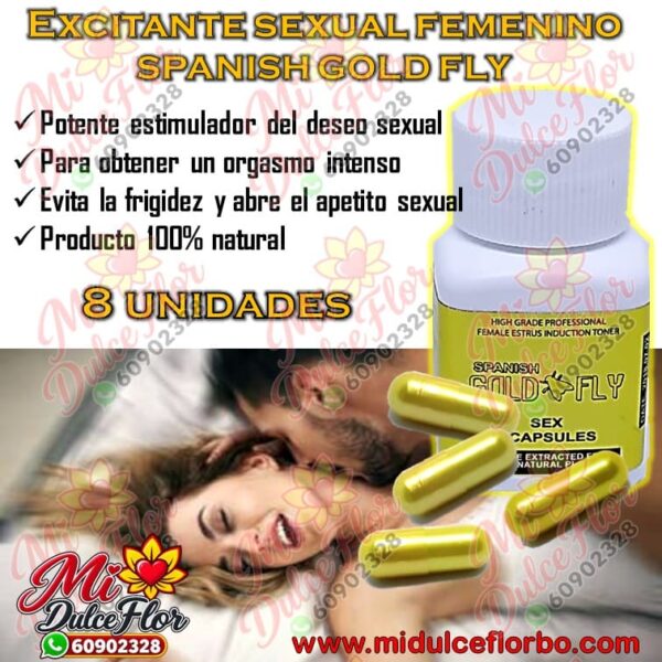 Diapositiva53 Excitante sexual femenino Gold fly