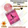 Feromonas en gotas femeninas
