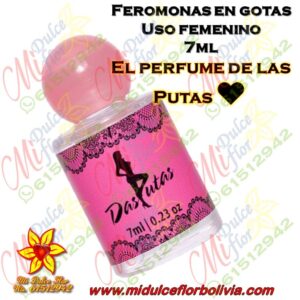 Feromonas en gotas femeninas