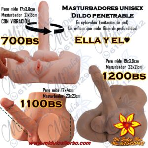 Diapositiva551 Masturbador unisex con dildo