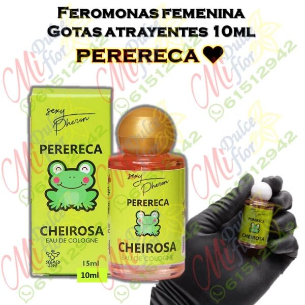 Feromonas femeninas gotas atrayentes