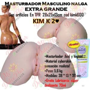 Masturbador masculino extra grande