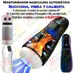 Masturbador masculino automático