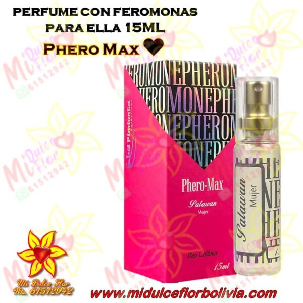 Perfume con feromonas para ella