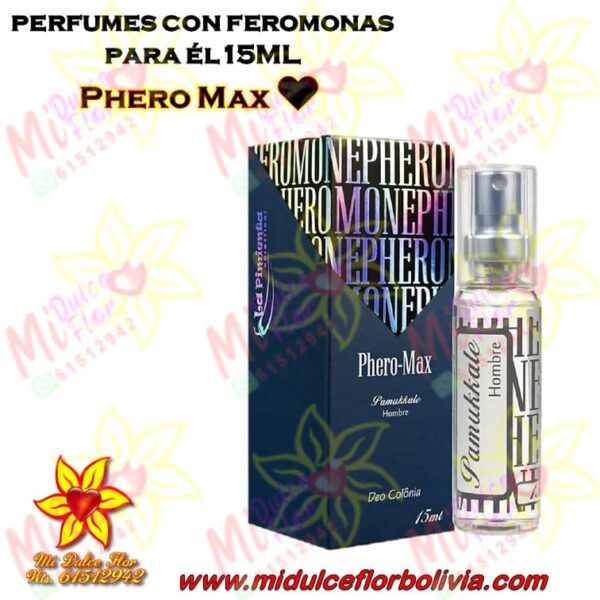 Perfume con feromonas para él