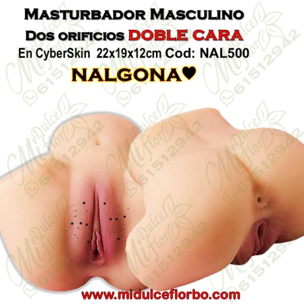 Masturbador nalgona dos orificios