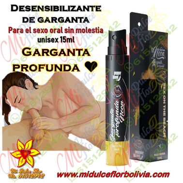 Desensibilizante de garganta