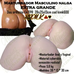 Masturbador masculino extra grande kim k2