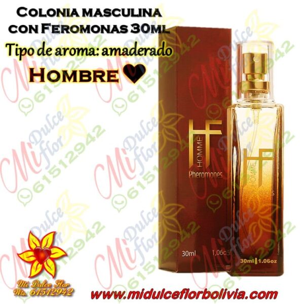 Colonia masculina con feromonas