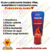 Lubricante anestésico efecto caliente