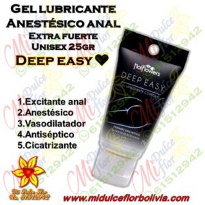 Gel lubricante anestésico anal