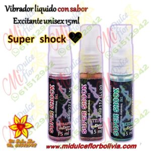 Vibrador líquido unisex con sabor excitante