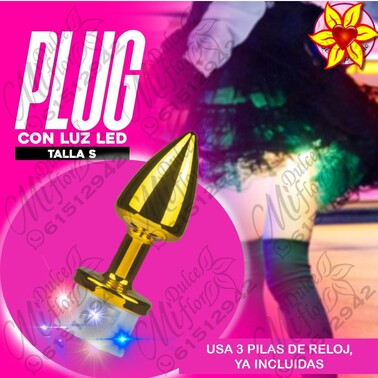 Diapositiva83 Plug anal con luces
