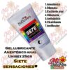 Gel anestésico 7 sensaciones