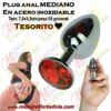 Diapositiva85 Plug anal de metal tam M