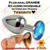 Diapositiva87 Plug anal de metal tam G