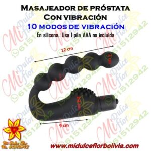 Masajeador de próstata con vibración