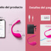 Huevito vibrador con app LUSH 2