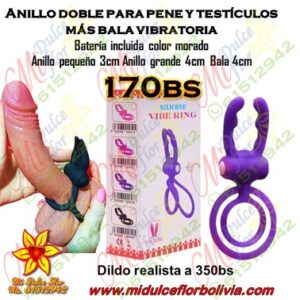 Anillo con vibración para pene