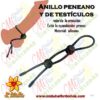 Anillo regulable para pene y testículos