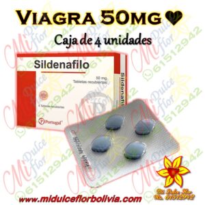 Sildenafil del 50mg caja de 4 unidades