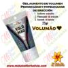 Gel excitante y aumento de tamaño temporal