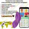 Vibrador para tanguita, con control remoto por APP