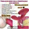 Vibrador sexo oral penetrable