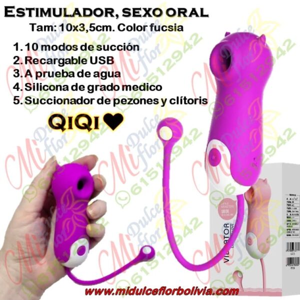 Estimulador sexo oral QIQI