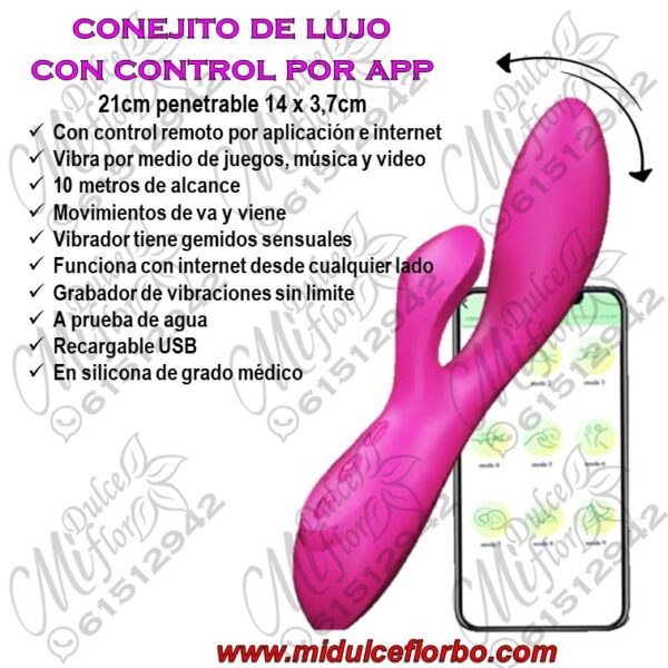 Vibrador con control realidad virtual