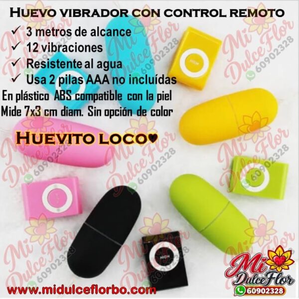 Diapositiva356(1) Huevo vibrador con control remoto a pilas